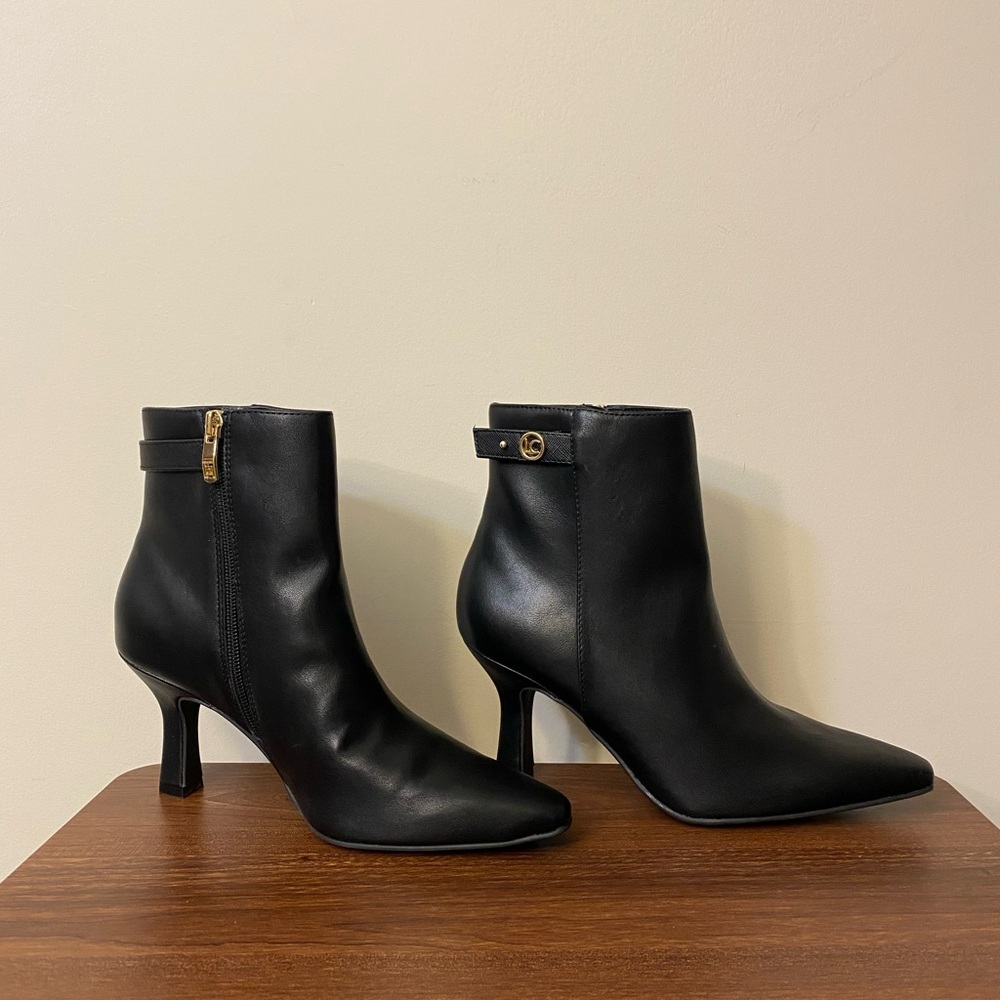 Liz Claiborne Womens Otto Stiletto Heel Booties Size 7